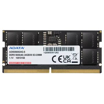 Ad5s560024g-s memoria 24 gb 1 x 24 gb ddr5 5600 mt/s 262-pin so-dimm