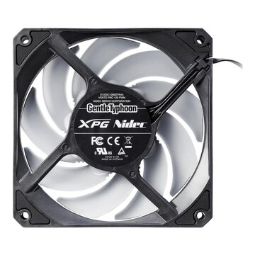 Adata XPG Vento Pro Case per computer Ventilatore 12 cm Nero, Bianco