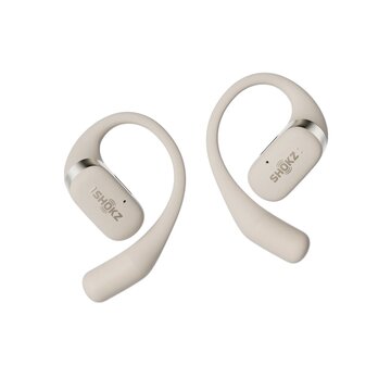 Aftershokz SHOKZ OpenFit Cuffie Wireless A clip Chiamate/Musica/Sport/Tutti i giorni Bluetooth Bianco