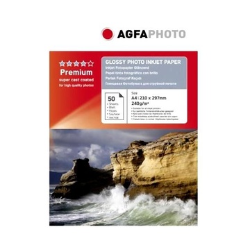 AgfaPhoto AP24050A4N A4 210x297 mm Lucida Bianco