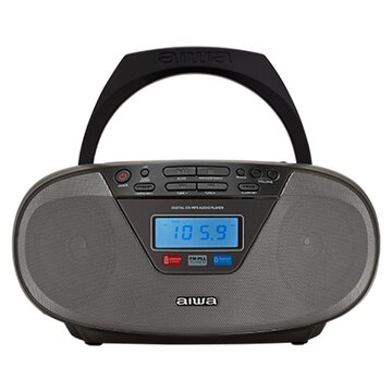 Bbtu-400bk impianto stereo portatile analogico e digitale 6 w fm nero riproduzione mp3