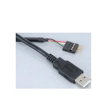 0.4m usb (a) cavo usb 0,4 m usb a nero