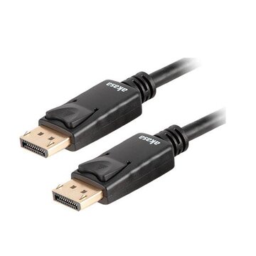 Akasa AK-CBDP21-20BK cavo DisplayPort 2 m Nero