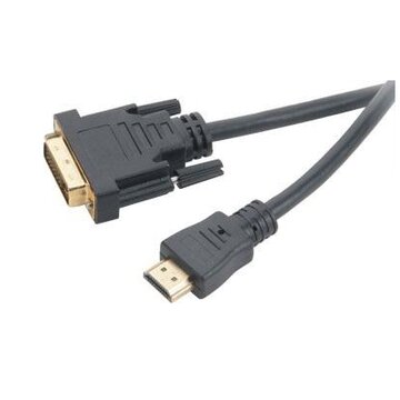 Akasa AK-CBHD06-20BK cavo e adattatore video 2 m DVI-D HDMI Nero