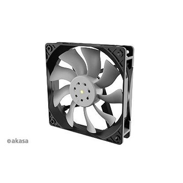 Akasa OTTO SF12 Case per computer Ventilatore 12 cm Nero, Grigio 1 pz