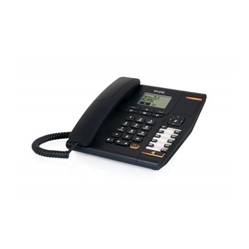 Alcatel Temporis 880 Analog/DECT telephone Black Identificatore di chiamata