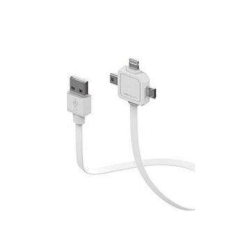 Allocacoc Power USB Cavo Bianco