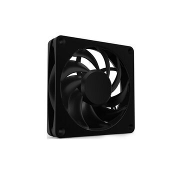 Apex stealth metall case per computer ventilatore 12 cm nero 1 pz