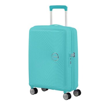 AMERICAN TOURISTER Sounbox Spinner Expandable (4 wheels) 55cm Trolley Guscio rigido 35,5 L Blu