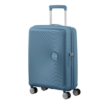 AMERICAN TOURISTER Soundbox Trolley Guscio rigido Blu 35,5 L