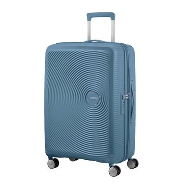 AMERICAN TOURISTER Soundbox Trolley Guscio rigido Blu 71,5 L