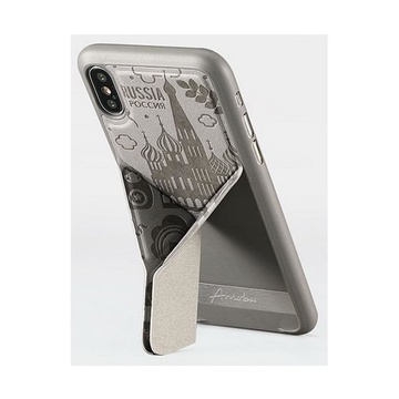 AMOBII Cover per iPhone X e XS Parigi Grigio