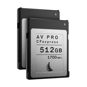 Angelbird AV Pro CFexpress 2.0 1TB Match Pack per Nikon D6 (2 x 512 GB)