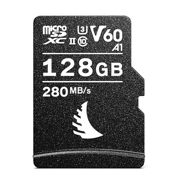 Angelbird AV PRO microSD 128GB V60 U3 Classe 10 UHS-II 280mb/s con adattatore SD 2 Pezzi