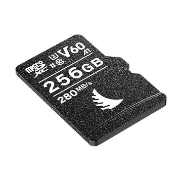 Angelbird AV PRO microSD 256GB V60 U3 Classe 10 UHS-II 280mb/s con adattatore SD 2 Pezzi