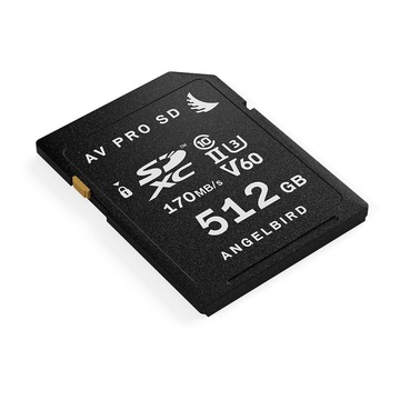 Angelbird AV PRO SD V60 Flash 512 GB SDXC Classe 10 UHS-II 2pz