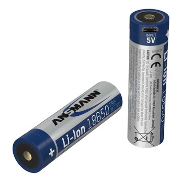 Ansmann 18650 3400mAh 3,6V Micro-USB