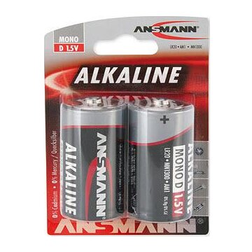Ansmann 1x2 Alcalino Mono Red-line