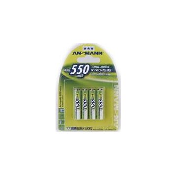 Ansmann 1x4 NiMH Micro 550 mAh