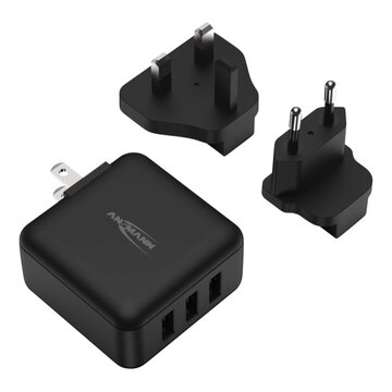 Travel charger tc315 2 usb-ports 15w