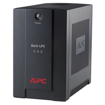 APC Back-UPS A linea interattiva 500 VA 300 W 3 presa(e) AC