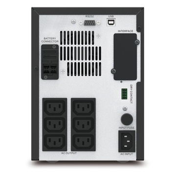 APC Easy UPS SMV A linea interattiva 1500 VA 1050 W 6 presa(e) AC