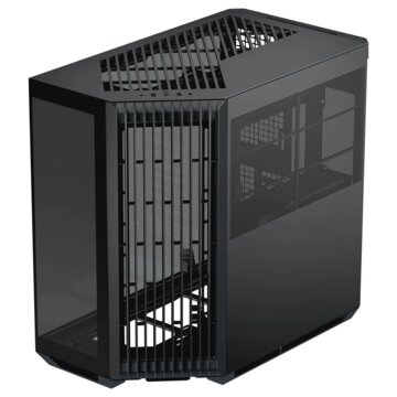 V1 pc midi-tower atx vetro temperato nero