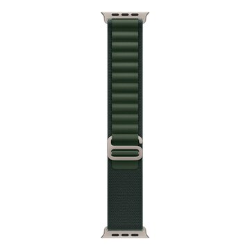 Alpine loop verde scuro (49 mm) - small - titanio naturale