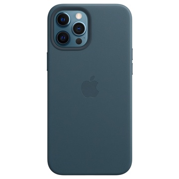 Apple Custodia MagSafe in pelle per iPhone 12 Pro Max Blu Baltico
