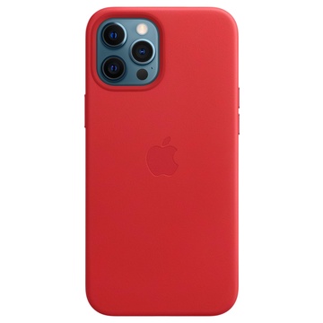 Apple Custodia MagSafe in pelle per iPhone 12 Pro Max - Rosso