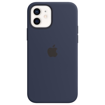 Apple Custodia MagSafe in silicone per iPhone 12 | 12 Pro - Deep Navy