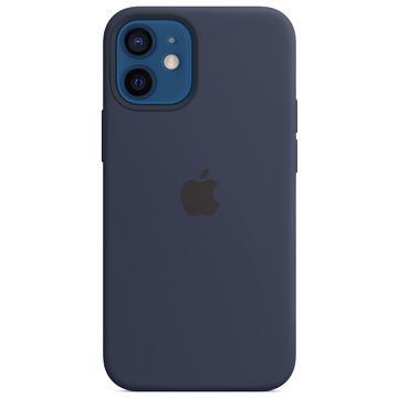 Apple Custodia MagSafe in silicone per iPhone 12 mini - Deep Navy