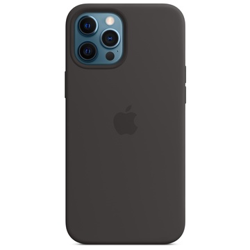 Apple Custodia MagSafe in silicone per iPhone 12 Pro Max - Nero