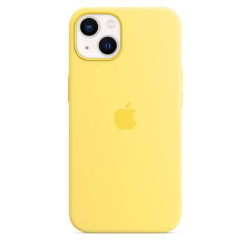 Custodia magsafe in silicone per iphone 13 - scorza di limone