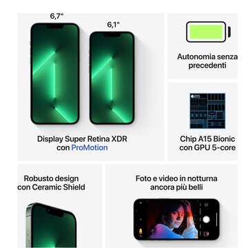 Apple iPhone 13 Pro 256GB Verde Alpino