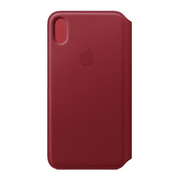 Apple Custodia in pelle Rosso MRX32ZM/A per iPhone XS Max