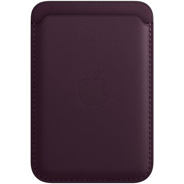 Apple Portafoglio MagSafe in pelle per iPhone Ciliegia scuro
