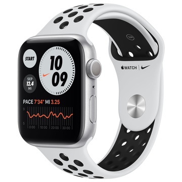 Apple Watch Nike Series 6 GPS 44mm Sport Nike Platino/Nero