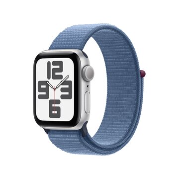 Watch se gps cassa 40mm in alluminio con cinturino sport loop blu inverno