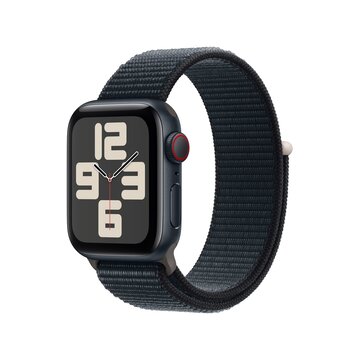 Watch se gps + cellular cassa 40mm in alluminio mezzanotte con cinturino sport loop mezzanotte