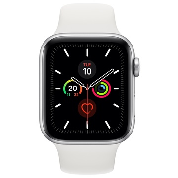 Apple Watch Series 5 OLED GPS 44mm Argento