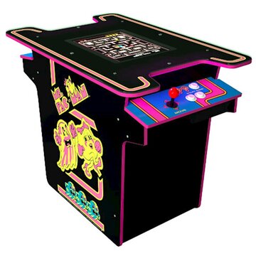 Tavolo arcade testa a testa pac-man