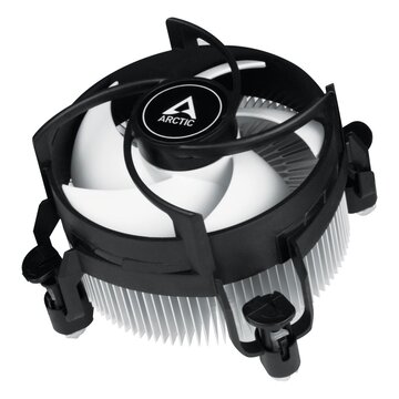 Arctic Cooling ARCTIC Alpine 17 Processore Raffreddatore d'aria 9,2 cm Nero, Argento 1 pz