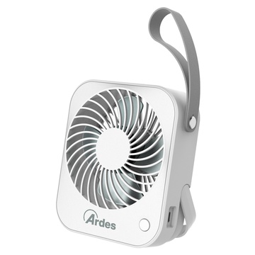 Ar5f03bt ventilatore libera installazione 2w grigio, bianco