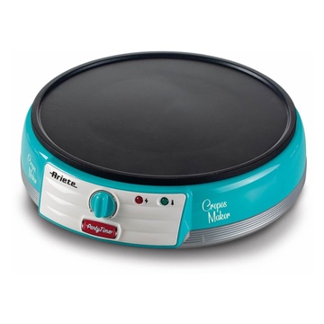 Ariete 0202 crepiera 1 crepe 1000 W Blu, Argento, Bianco