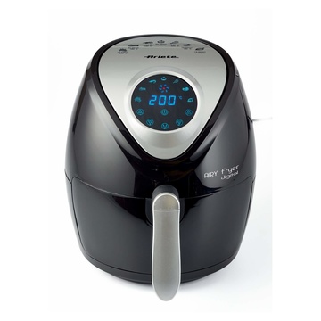 Image of Airy fryer digital hot air fryer singolo nero, argento indipendente