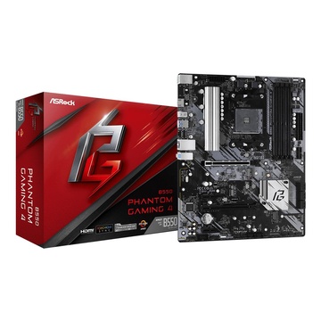 ASRock AM4 B550 Phantom Gaming 4 ATX