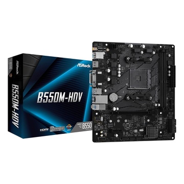 ASRock AM4 B550M-HDV Micro ATX