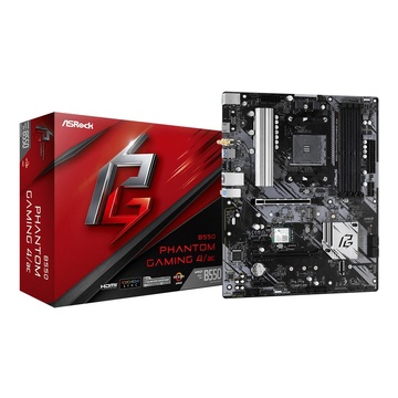 ASRock AM4 B550 Phantom Gaming 4/ac ATX