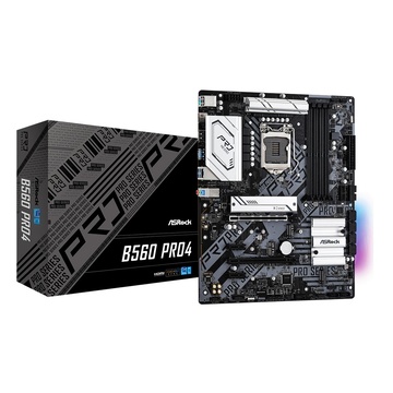 ASRock B560 Pro4 Intel B560 LGA 1200 ATX